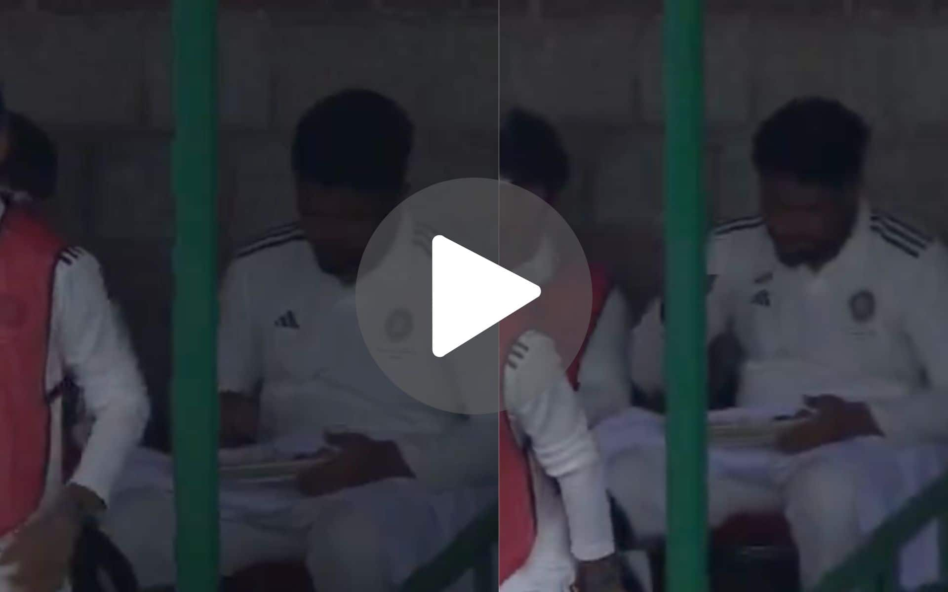 [Watch] Sanju Samson Caught On Camera Eating During India C And India D Duleep Trophy Match